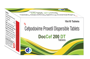  DocDozPharma Affordable Products DocCef 200 DT Tablets